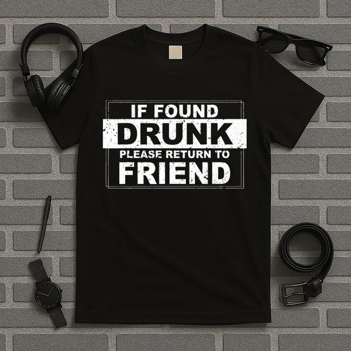 If Found Drunk Please Return To Friend T-Shirt
