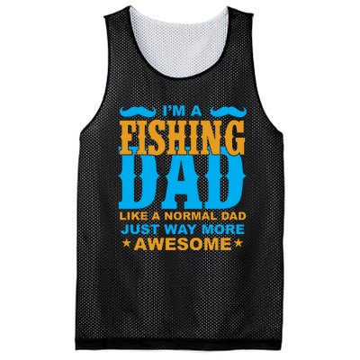 I'm Fishing Dad T Mesh Reversible Basketball Jersey Tank