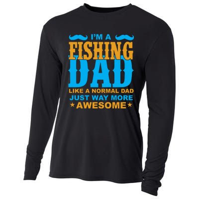 I'm Fishing Dad T Cooling Performance Long Sleeve Crew