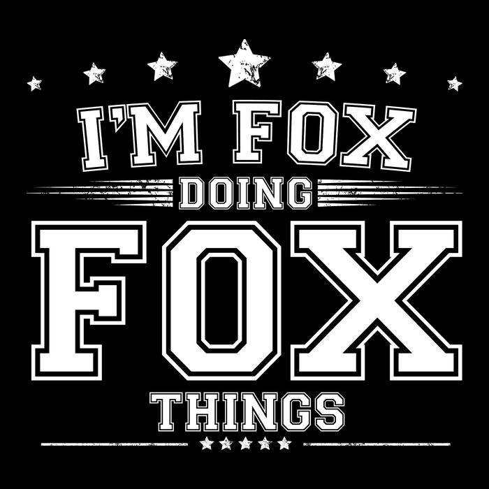 Im Fox Doing Fox Things Backpack