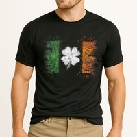 Irish Flag Distressed Shamrock ST Patrick's Day Performance Shirt