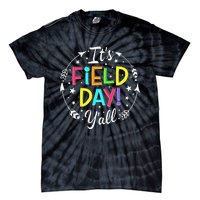 Its Field Day Y'all Teacher Student Tie-Dye T-Shirt