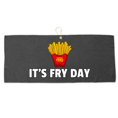 It's Fry Day French Fries Extra Hot Fry Cute Gift Large Microfiber Waffle Golf Towel