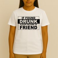 If Found Drunk Please Return To Friend T-Shirt