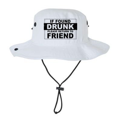 If Found Drunk Please Return To Friend Bucket Hat