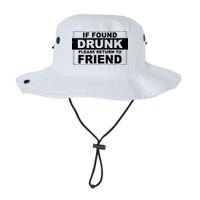 If Found Drunk Please Return To Friend Bucket Hat