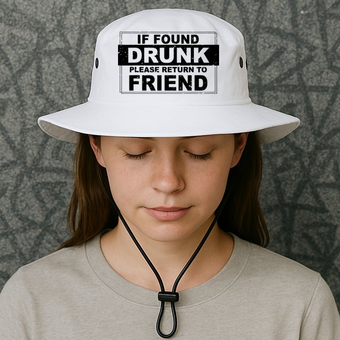 If Found Drunk Please Return To Friend Bucket Hat
