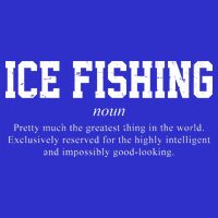 Ice Fishing Definition Funny Gift T-Shirt