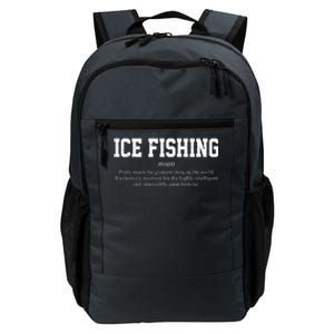 Ice Fishing Definition Funny Gift Daily Commute Backpack