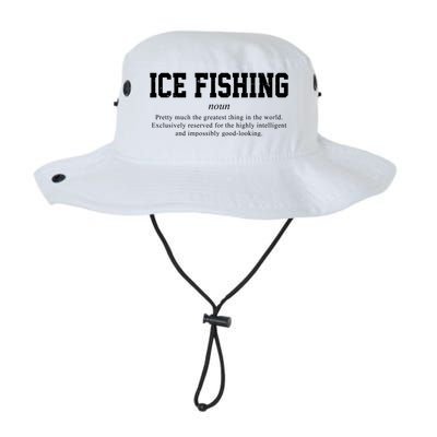 Ice Fishing Definition Funny Gift Legacy Cool Fit Booney Bucket Hat