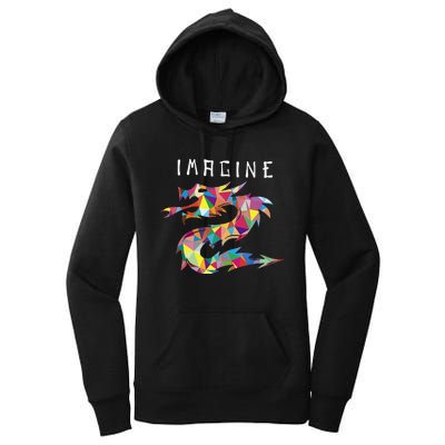 Imagine Fantasy Dragon Tattoo Women's Pullover Hoodie