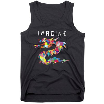 Imagine Fantasy Dragon Tattoo Tank Top