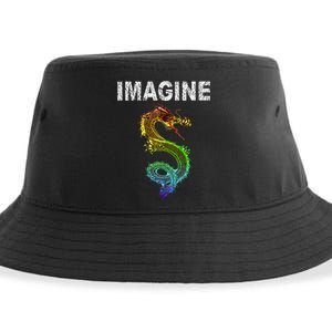 IMAGINE Fantasy Dragon Style Great For Gift Sustainable Bucket Hat