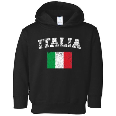 Italian Flag Distressed Flag Of Italy Italia Flag Toddler Hoodie