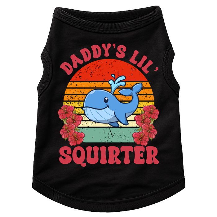 Inappropriate Funny Daddys Lil Squirter Embarrassing Doggie Tank