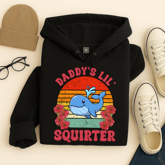 Inappropriate Funny Daddys Lil Squirter Embarrassing Hoodie