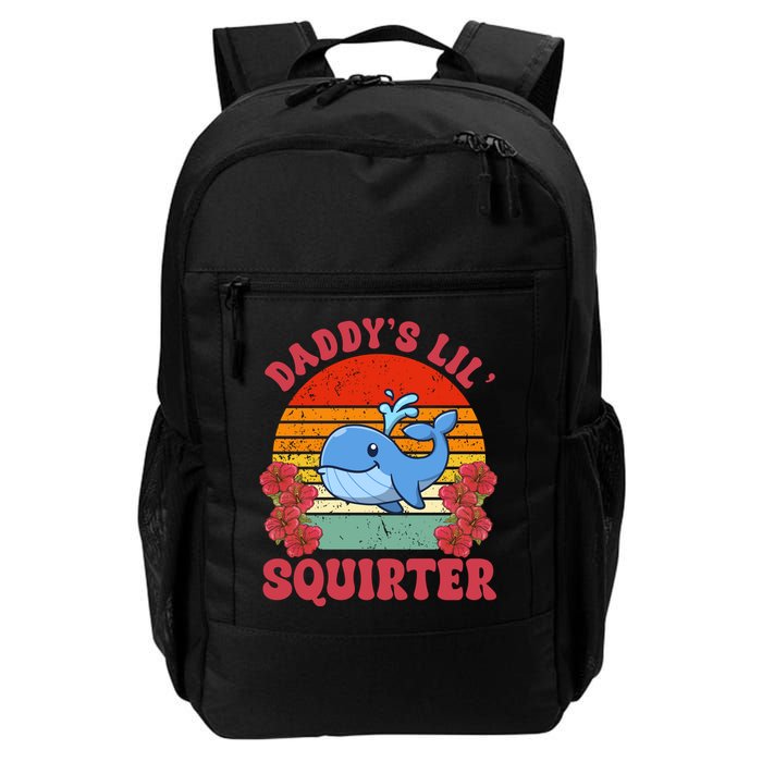 Inappropriate Funny Daddys Lil Squirter Embarrassing Backpack
