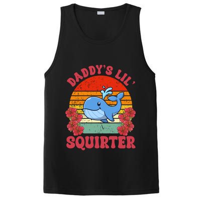 Inappropriate Funny Daddys Lil Squirter Embarrassing PosiCharge Competitor Tank