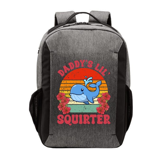 Inappropriate Funny Daddys Lil Squirter Embarrassing Vector Backpack