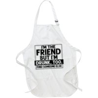If Found Drunk Please Return To Friend Im The Friend Funny Vneck Apron