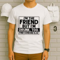 If Found Drunk Please Return To Friend Im The Friend Funny Vneck T-Shirt