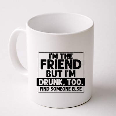 If Found Drunk Please Return To Friend Im The Friend Funny Vneck Mug