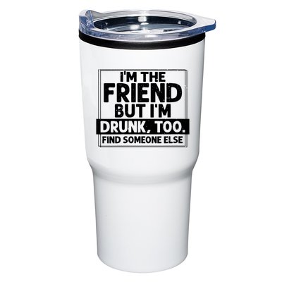 If Found Drunk Please Return To Friend Im The Friend Funny Vneck Tumbler