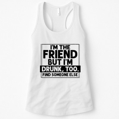 If Found Drunk Please Return To Friend Im The Friend Funny Vneck Womens Tank Top
