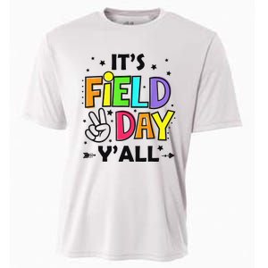 Its Field Day Y'all Teacher Student Cooling Performance Crew T-Shirt