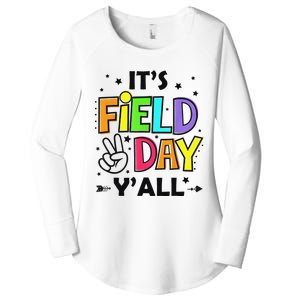 Its Field Day Y'all Teacher Student Women's Perfect Tri Tunic Long Sleeve Shirt