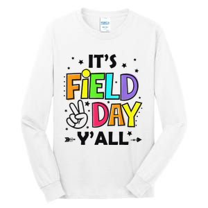 Its Field Day Y'all Teacher Student Tall Long Sleeve T-Shirt