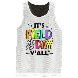 Its Field Day Y'all Teacher Student Mesh Reversible Basketball Jersey Tank