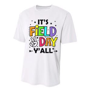 Its Field Day Y'all Teacher Student Performance Sprint T-Shirt