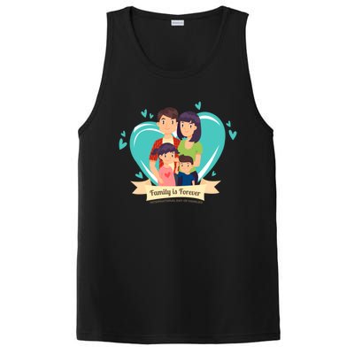 International Family Day Funny Gift Family Is Forever Great Gift PosiCharge Competitor Tank