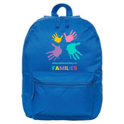 International Family Day Gift Family Is Forever Gift 16 in Basic Backpack