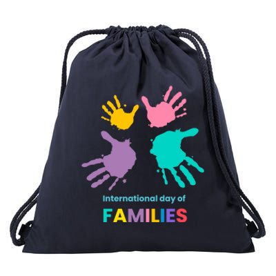 International Family Day Gift Family Is Forever Gift Drawstring Bag