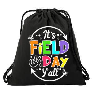 ItS Field Day YAll Funny Teacher Happy Field Day 2024 Drawstring Bag