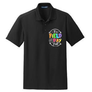 ItS Field Day YAll Funny Teacher Happy Field Day 2024 Dry Zone Grid Polo