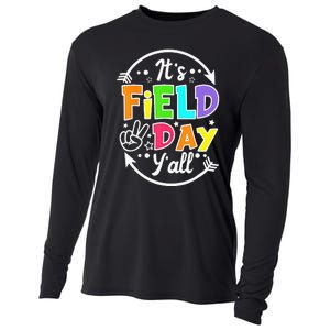 ItS Field Day YAll Funny Teacher Happy Field Day 2024 Cooling Performance Long Sleeve Crew