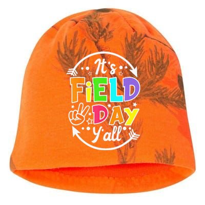 ItS Field Day YAll Funny Teacher Happy Field Day 2024 Kati - Camo Knit Beanie