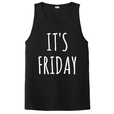 It's Friday Day Of The Week Prank April Fools Day Gift PosiCharge Competitor Tank