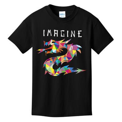 Imagine Fantasy Dragon Tattoo Style Kids T-Shirt