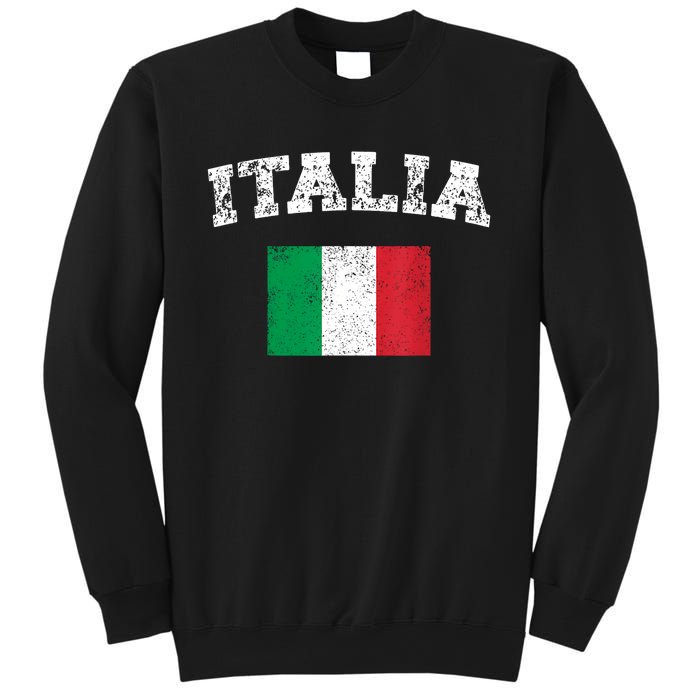 Italian Flag Distressed Flag Of Italy Italia Flag Sweatshirt