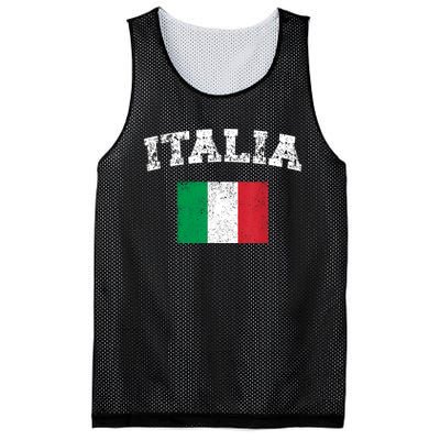 Italian Flag Distressed Flag Of Italy Italia Flag Mesh Reversible Basketball Jersey Tank