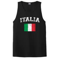 Italian Flag Distressed Flag Of Italy Italia Flag PosiCharge Competitor Tank