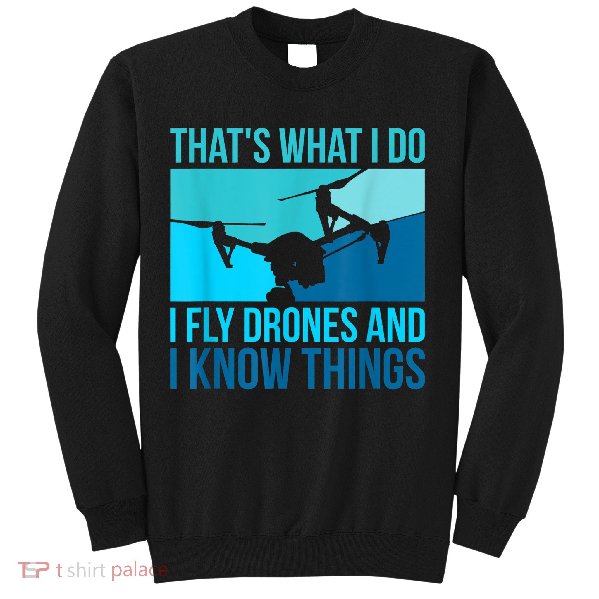 I Fly Drones & I Know Things Sweatshirt