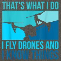 I Fly Drones & I Know Things Cotton Canvas Backpack