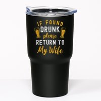 If Found Drunk Return To Wife Couples Funny Drinking Tumbler