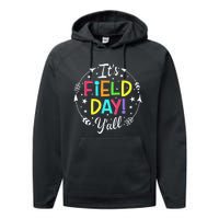 Its Field Day Yall Teacher Student Men Women Boy Girl Kids Performance Fleece Hoodie