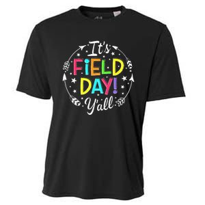 Its Field Day Yall Teacher Student Men Women Boy Girl Kids Cooling Performance Crew T-Shirt